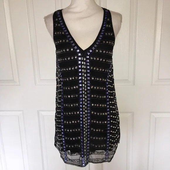 NBD jeweled embellished dress Sz XS - Picture 5 of 9